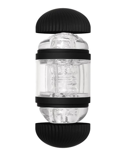 Zero Tolerance Double Decker Stroker - Black/Clear